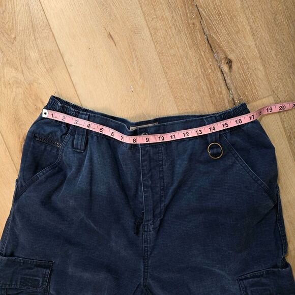 Task Force Field Gear Cargo Utility Ankle Pants Med Blue Wide Leg Gorpcore Baggy - Picture 2 of 7